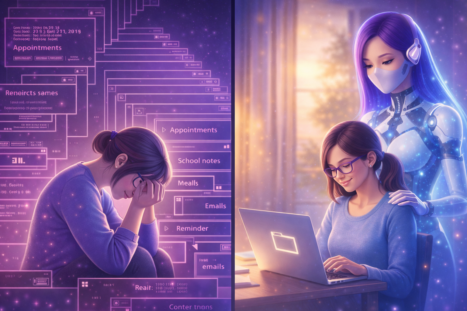 How AI Supports the Mental Load of Motherhood